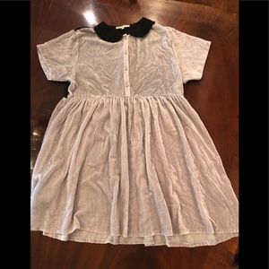 Velvet and lace collar dress from Urban Outfitters